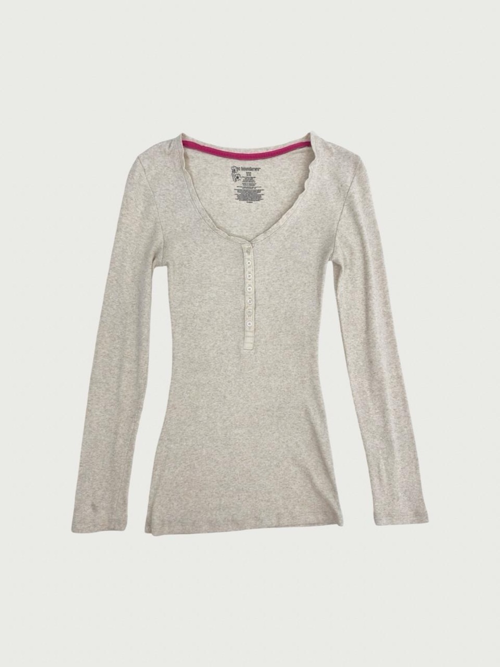 Long Sleeve Henley Tee